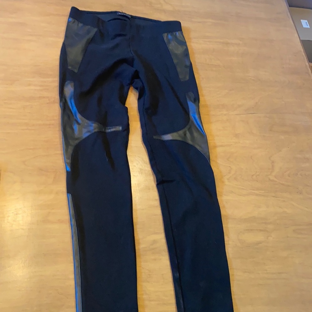 Black Moto leggings